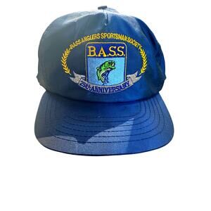 Vintage Snapback Navy Bass 25th Anniversary Hat